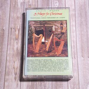 Sylvia Woods "3 Harps For Christmas" Cassette